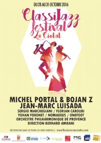 ClassiJazz festival - La Ciotat. Du 28 au 31 octobre 2016 à La Ciotat. Bouches-du-Rhone. 